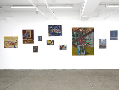 Various artists, Looking in, looking out, exhibition view. Courtesy of Monya Rowe Gallery