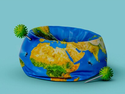 Un planeta vírico y desinflado