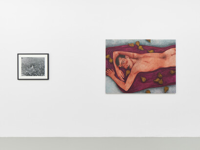 Vari artisti, The rosy crucifixion, vista della mostra. Per gentile concessione di Galleria Massimo Minini