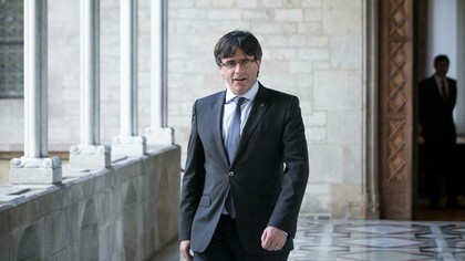 Carles Puigdemont, presidente de la Generalitat