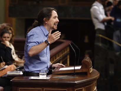 Pablo Iglesias, líder de Podemos