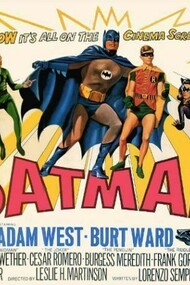 Batman and Robin, 1966. Adam West Movie Poster