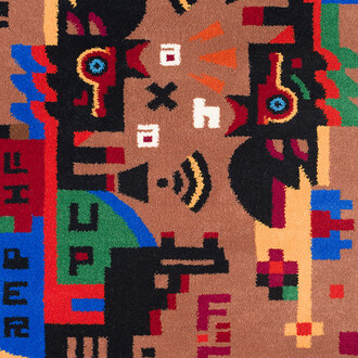 Kalos & Klio, Democracy dies in darkness (detail), 2023. Courtesy of Kalfayan Galleries