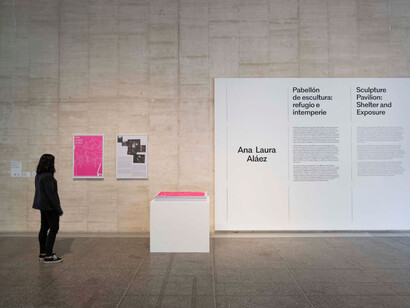 Ana Laura Aláez, Sculpture pavilion, exhibition view. Courtesy of MUSAC