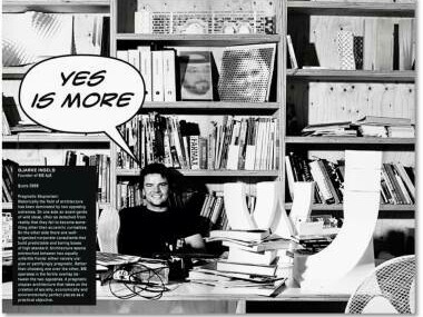 recho do livro “Yes is more”, de BIG Architecture, de Bjarke Ingels