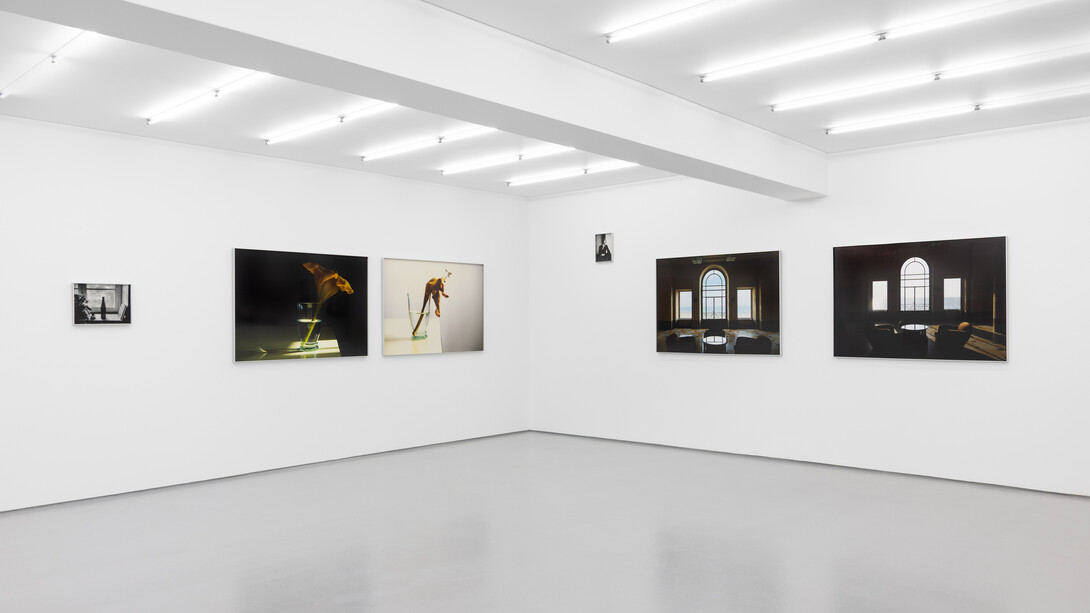 Daniel Blaufuks, (Ainda) à espera de Godot, vista da exposição. Cortesia da Galeria Vera Cortês