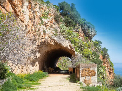 Riserva dello Zingaro, San Vito lo Capo (Trapani, Sicilia): ingresso da lato Sud