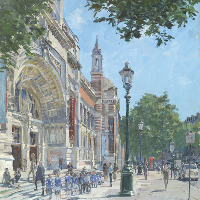 Peter Brown, School Trip, The V&A