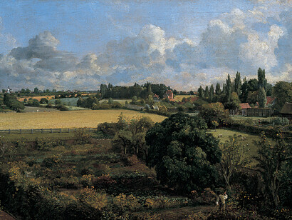 John Constable, Golding constables kitchen garden, July 1815. Courtesy of The National Gallery