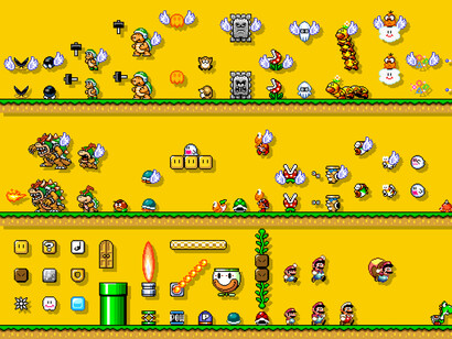 Pantalla de Super Mario Maker