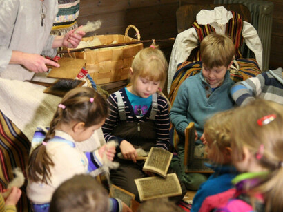 Kuie school. Courtesy of Estonian Open Air Museum