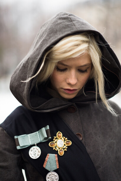 Elena Perminova-Paris, Haute-Couture, FashionWeek, S/S 2013 © Le 21eme, Adam Katz Sinding
