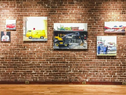 Vroom Vroom Beep Beep, Exhibition view. Courtesy of Susan Eley Fine Art