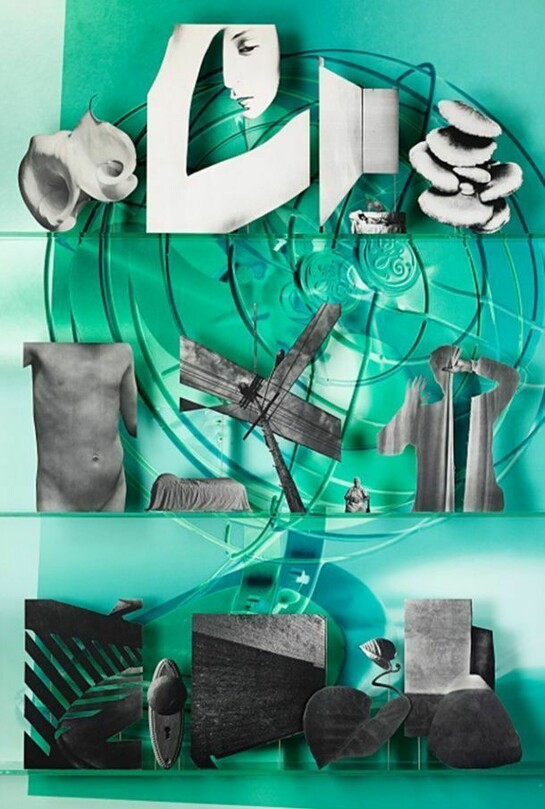 Matt Lipps, Art, C-print, 78.25 x 50 inches, 2013