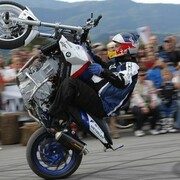 Stunts and entertainment, are all part of the show.