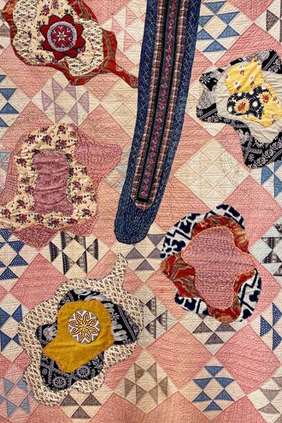 Hattie Lee Mendoza, Moccasin heritage, 2019. Courtesy of Gerald Peters Contemporary