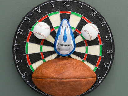 Theo A. Rosenblum and Chelsea Seltzer
Ceremonial Victory Mask 1, 2016. Courtesy of The Hole