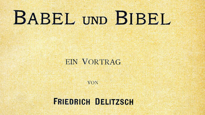 The Babel/Bible Conflict. Courtesy of Pergamonmuseum