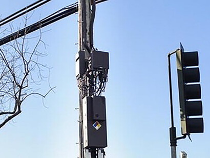 Cell site installed on the utility pole without neighborhood notification 