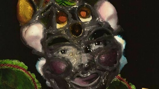 Barbara La Ragione, Giò - atto terzo  Burlesque series, 2013, hand-painted gelatin silver print 29 x 19,5 cm. Ed.3. Courtesy Paolo Erbetta Gallery, Berlin