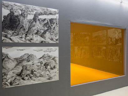 Merav Kamel and Halil Balabin. Courtesy of The Herzliya Museum of Contemporary Art