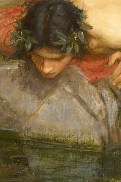 "Eco y Narciso", óleo sobre lienzo, John William Waterhouse, 1903