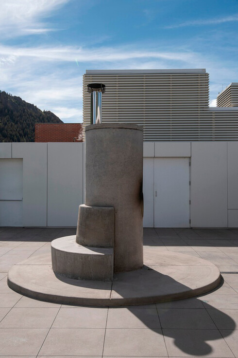 Oscar Tuazon. Courtesy of Aspen Art Museum