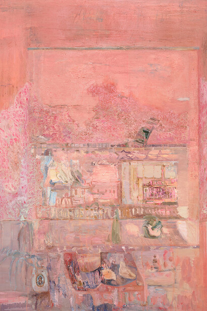 Un Cheng, Future coming or what? 2025. Courtesy of Blindspot Gallery