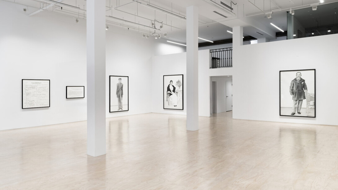 Lava Thomas, Lineage, exhibition view. Courtesy of Jessica Silverman