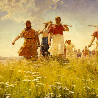 Radiante porvenir. Courtesy of Museo Ruso