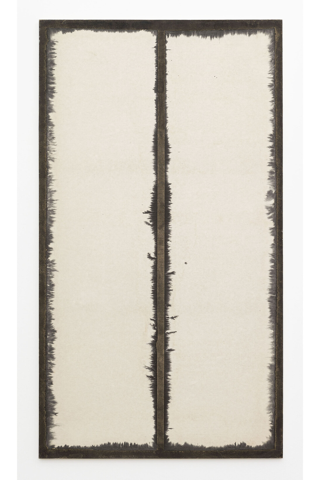 Chung Chang-Sup, "Return 77-M”, 1977, Mixed media on paper, 197 x 110 cm / 77 1/2 x 43 1/4 inches, Courtesy Galerie Perrotin