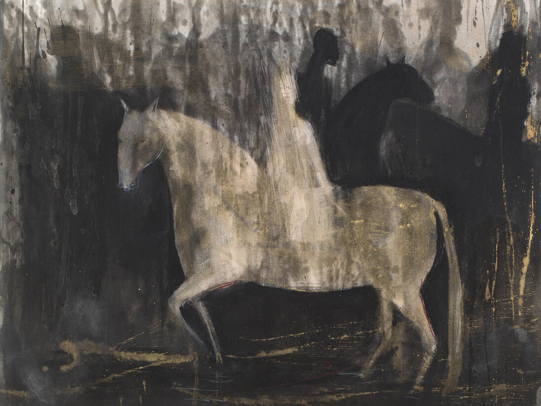 Deborah Bell, Renunciation (detail), 2014, Print with mixed media, Unique work, 120, 2 x 89, 5 cm, Published by David Krut Print Workshop