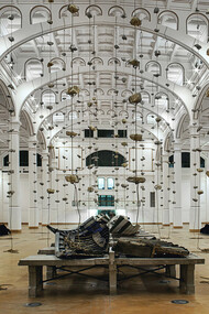 Installazione di Jannis Kounellis a Trieste