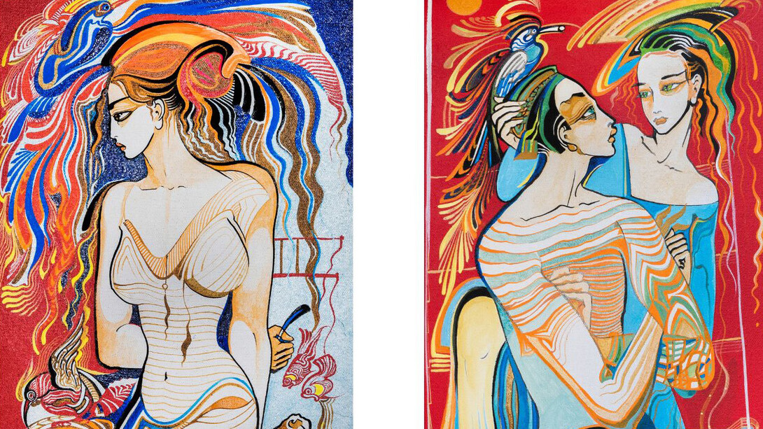 Rusudan Petviashvili, Blessed are the peacemakers. Courtesy of Kate Oh Gallery