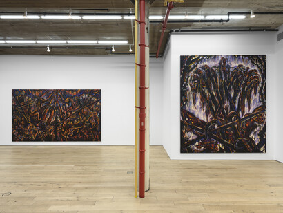 Nabil Kanso, The Tomorrows, exhibition view. Courtesy of Martos Gallery