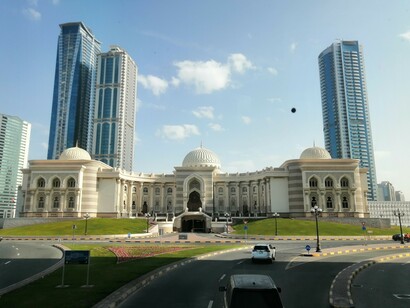 Palazzo del Governo, Sharjah, Emirati Arabi Uniti