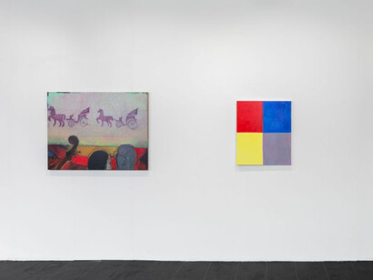 Rosalind Nashashibi, Tender horse, exhibition view. Courtesy of Galerie Urs Meile