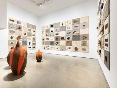 55 years. A legacy of modern and contemporary Korean art, exhibition view. Courtesy of Gallery Hyundai