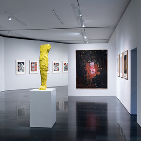 Baselitz. Avanti! Vista della mostra. Cortesia del Museo Novecento