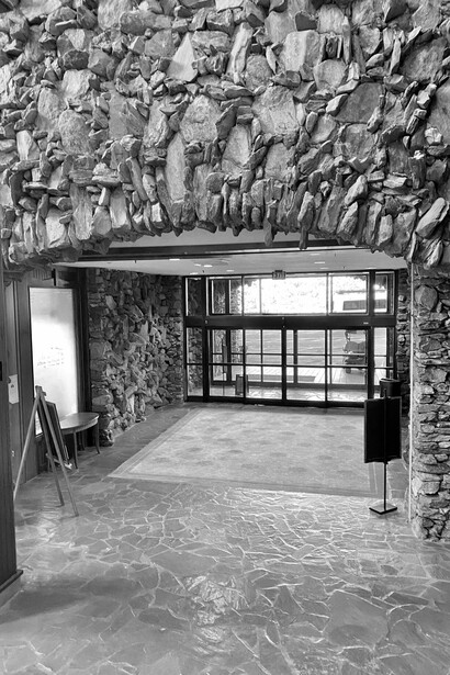 Old Service Tunnel, Vanderbilt Wing Atrium, Grove Park Inn, Asheville, NC, USA