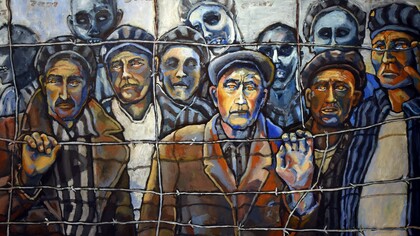 «Life Drains Slowly at Birkenau», Judith Dazzio