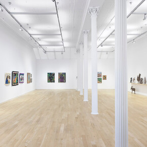 Various artists, Ayiti Toma II: Faith, Family, and Resistance, exhibition view. Courtesy of Luhring Augustine Gallery