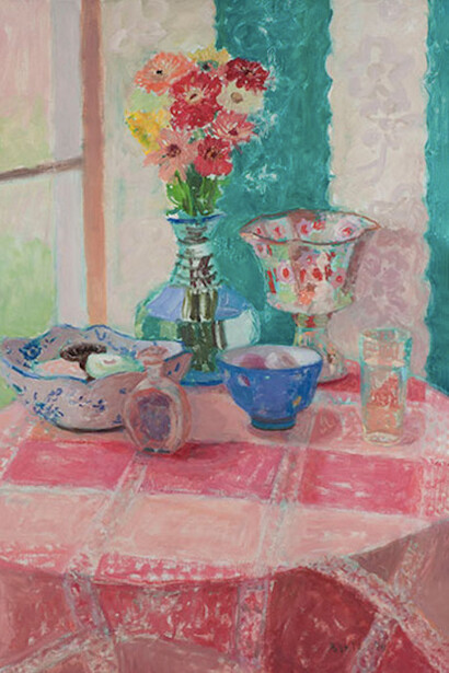 Tracy Burtz, lee's-bowl, 45 x 39in. Courtesy of Thomas Deans fine art