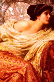 Frank Bernard Dicksee. Le miroir. 1896