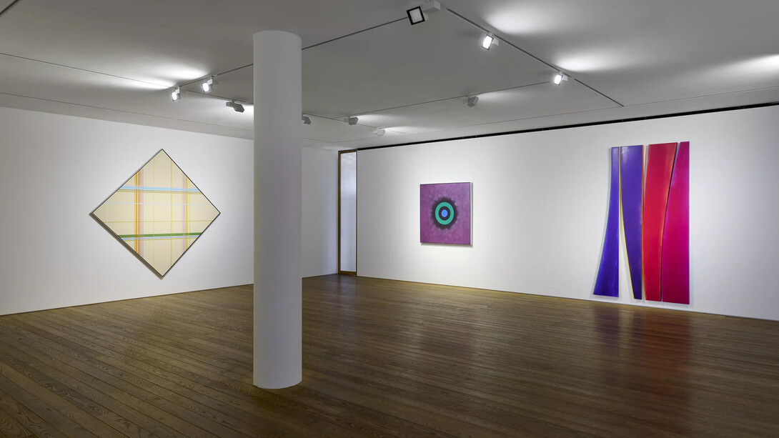 Kenneth Noland, Paintings 1966–2006, exhibition view. Courtesy of Pace Gallery
