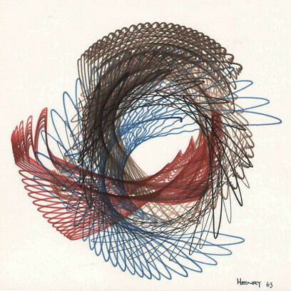 Drawing by Desmond Paul Henry (1921-2004)