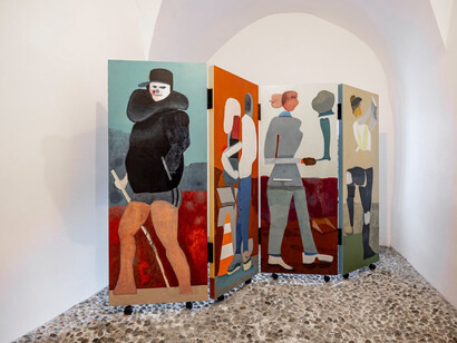 Verschiedene künstler, Feelings of the season IV, ausstellungsansicht. Mit freundlicher genehmigung der Galerie Urs Meile