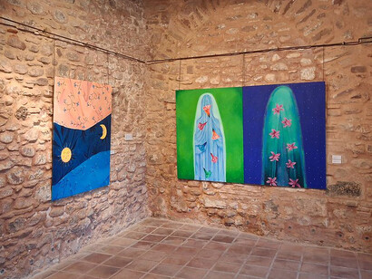 Varios artistas, La armonía secreta del pensamiento, vista de exhibición. Cortesía de la Fundación Bancaja