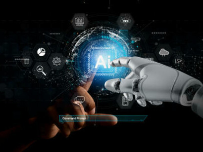 Engaging in a conversation with an AI chatbot developed to assist with business tasks and decision-making