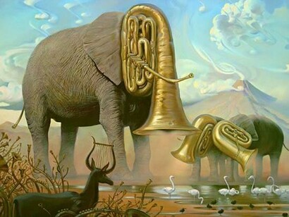 «African sonata», Vladimir Kush